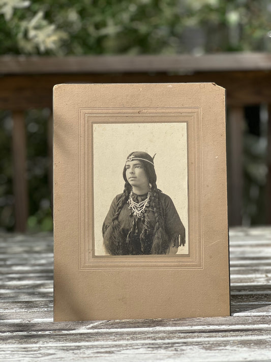 Rare Native American Portrait